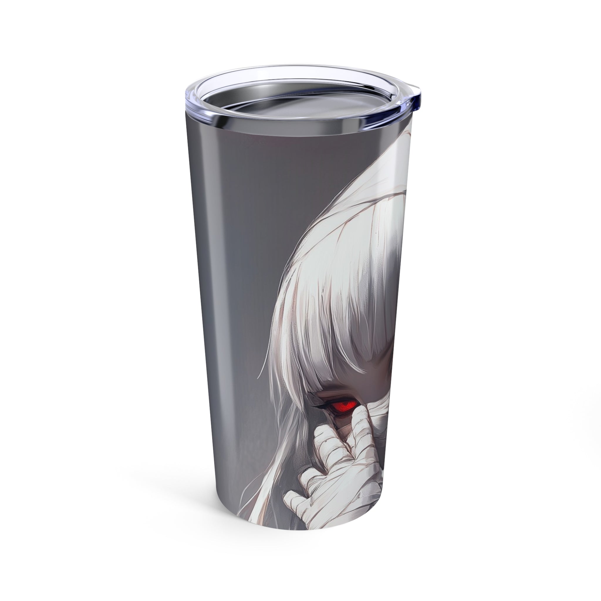 Anime Tumbler 20oz, Custom Drinkware for Anime Lovers, Travel Mug for Hot & Cold Drinks, Gift for Geek Culture, Stylish Water Bottle