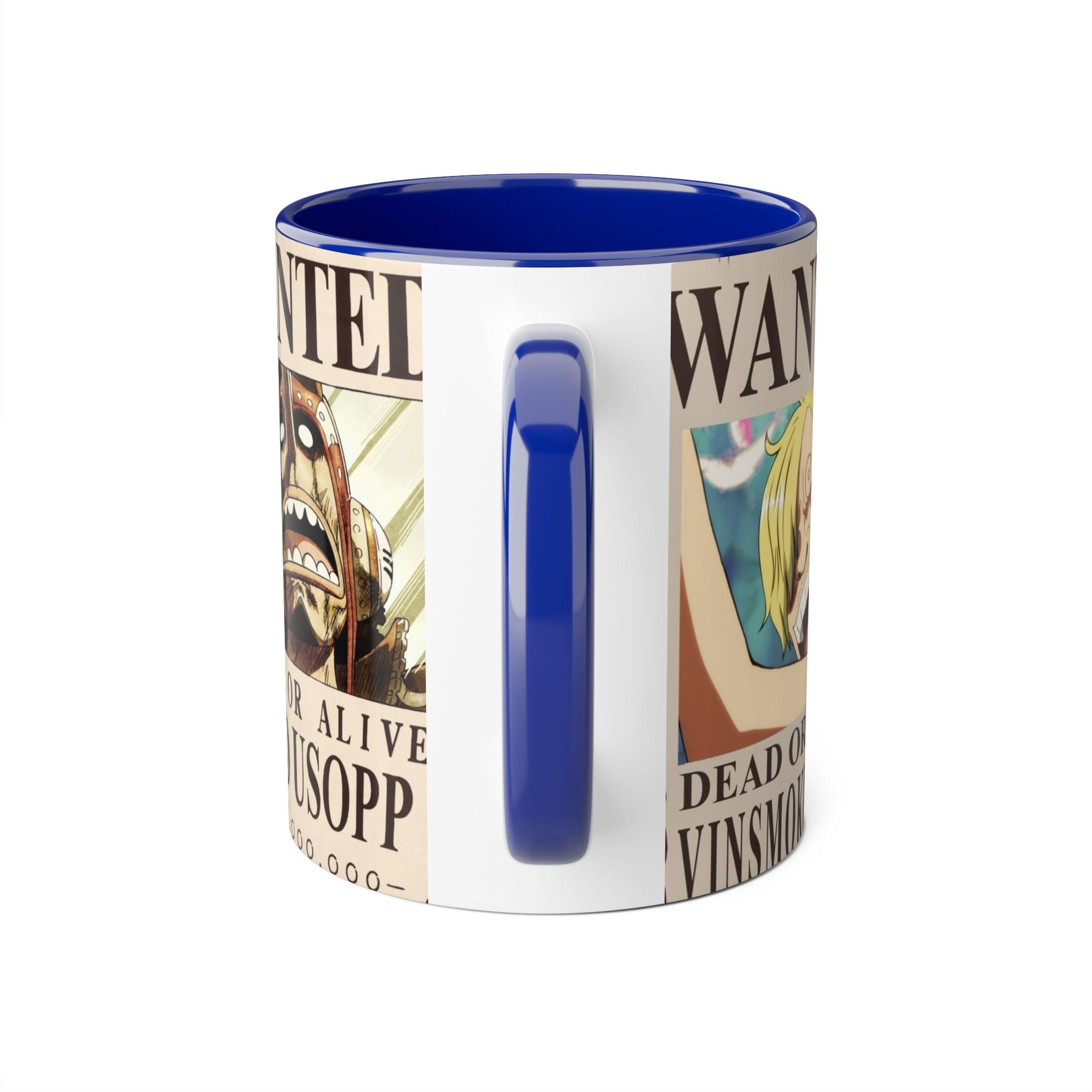 Anime Character Accent Mug - Perfect for Fans, Gift for Holidays, Collectible, Coffee Lovers, Unique Home Decor