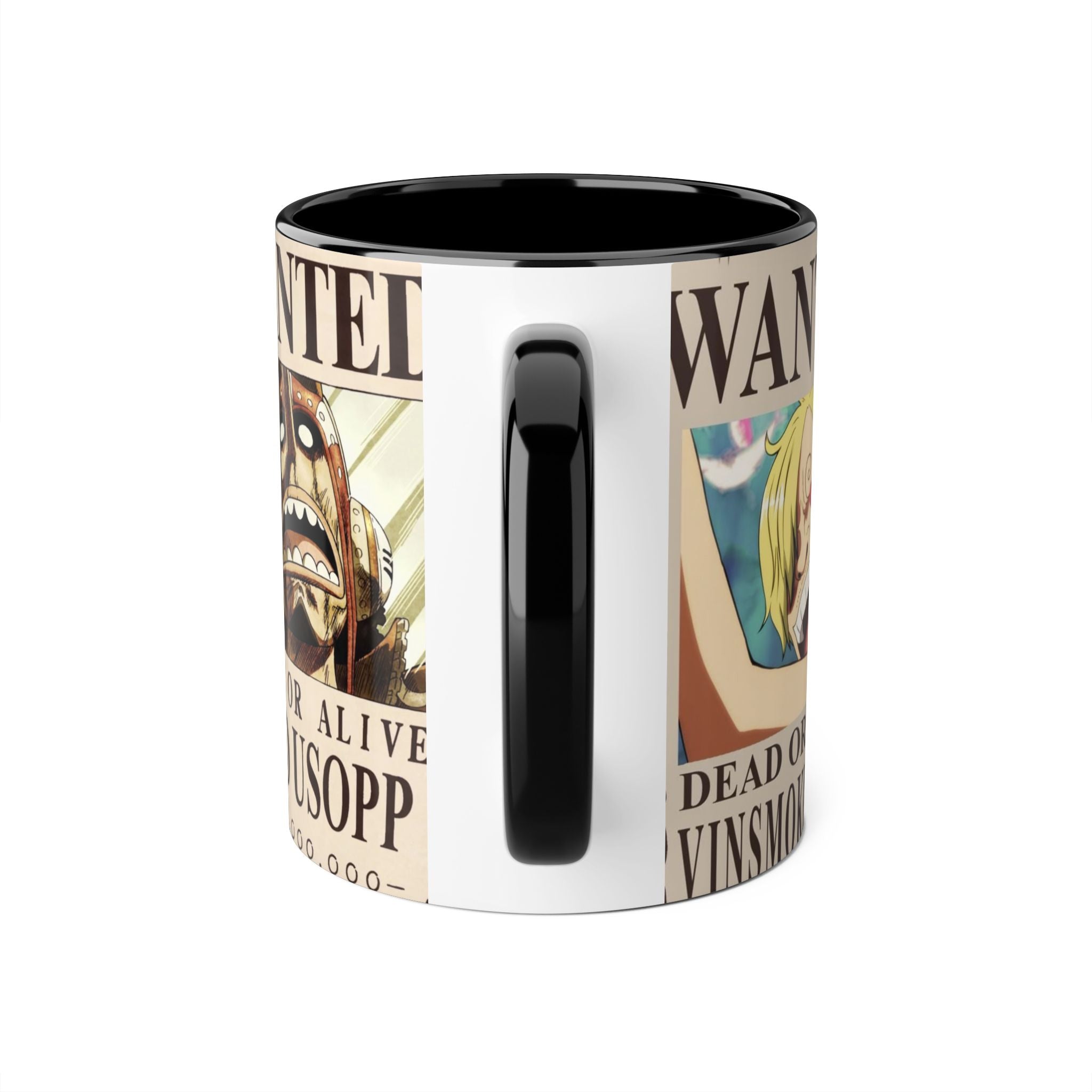 Anime Character Accent Mug - Perfect for Fans, Gift for Holidays, Collectible, Coffee Lovers, Unique Home Decor
