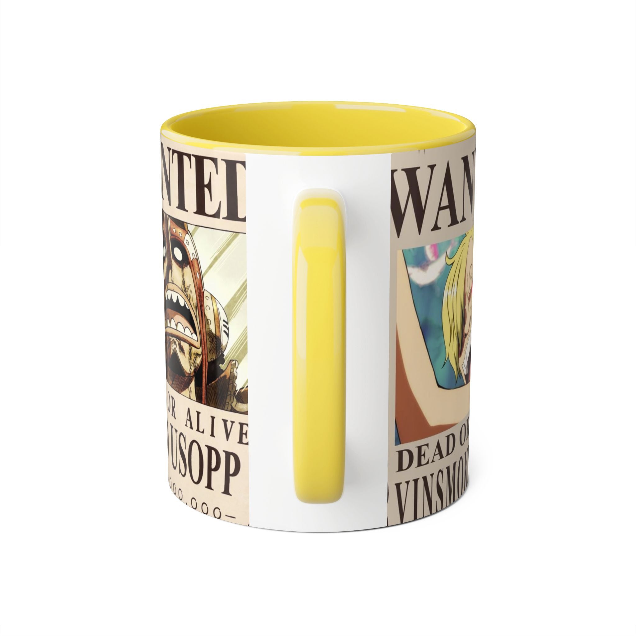 Anime Character Accent Mug - Perfect for Fans, Gift for Holidays, Collectible, Coffee Lovers, Unique Home Decor