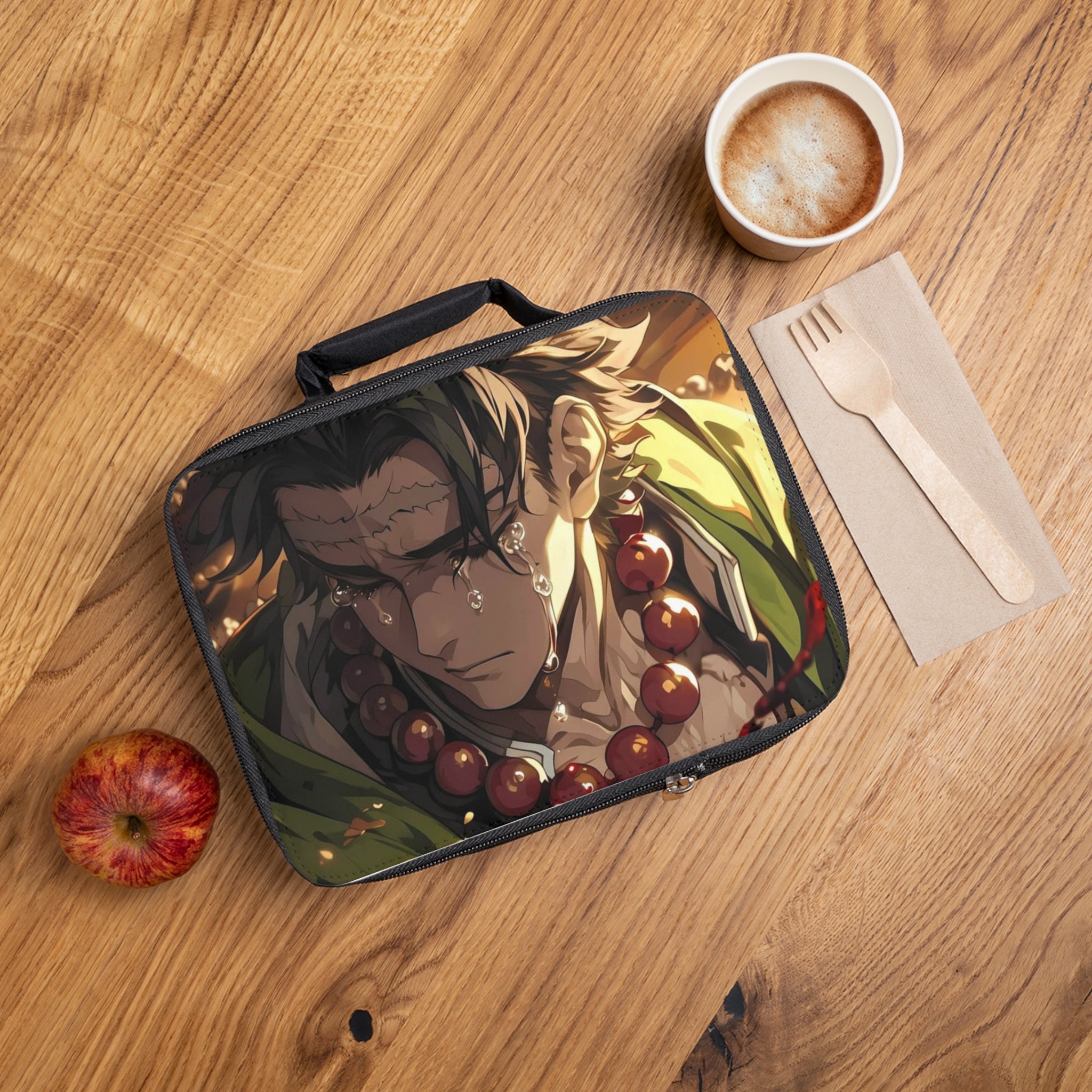 Anime Lunch Bag, Insulated Lunch Tote, Stylish Meal Prep Bag, Perfect for School, Work or Picnics, Gift for Anime Fans, Unique Design