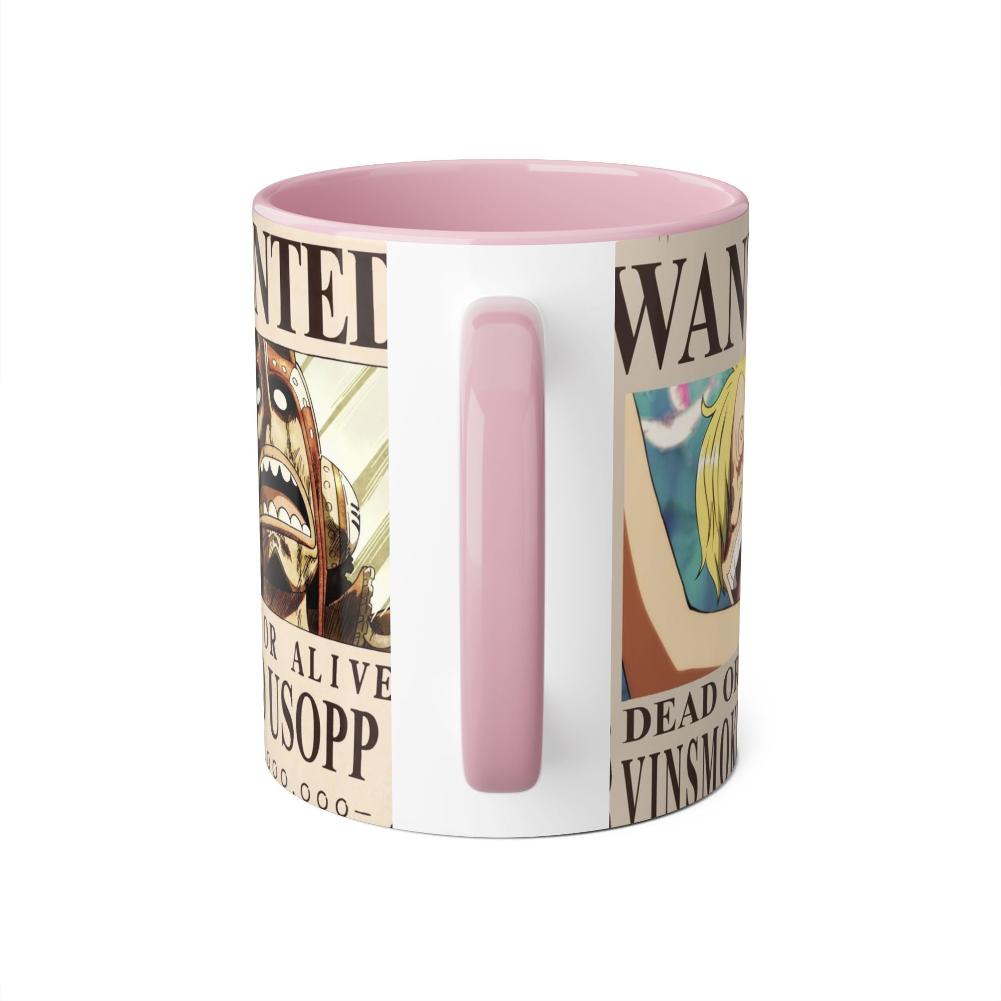 Anime Character Accent Mug - Perfect for Fans, Gift for Holidays, Collectible, Coffee Lovers, Unique Home Decor