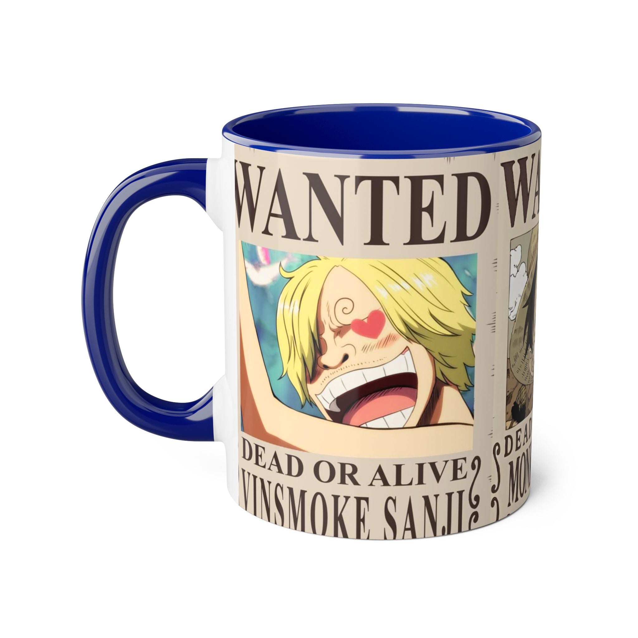 Anime Character Accent Mug - Perfect for Fans, Gift for Holidays, Collectible, Coffee Lovers, Unique Home Decor
