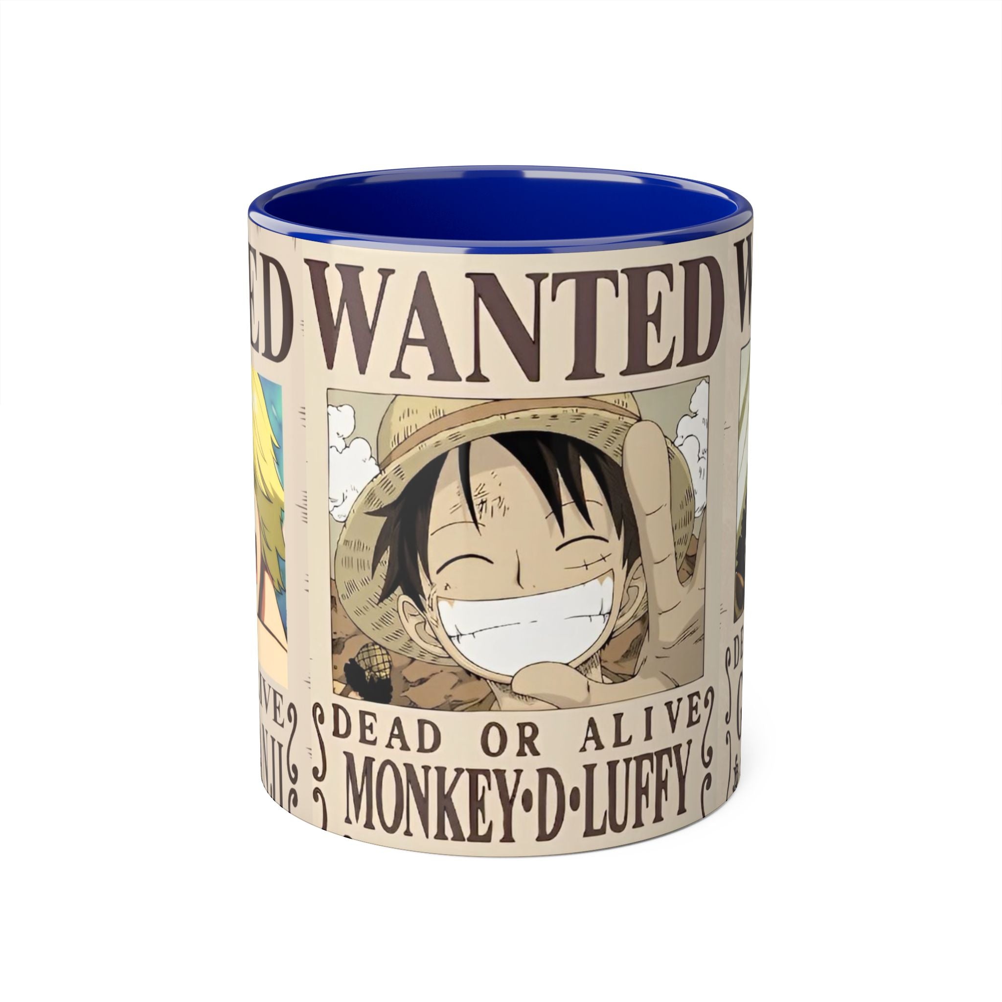 Anime Character Accent Mug - Perfect for Fans, Gift for Holidays, Collectible, Coffee Lovers, Unique Home Decor